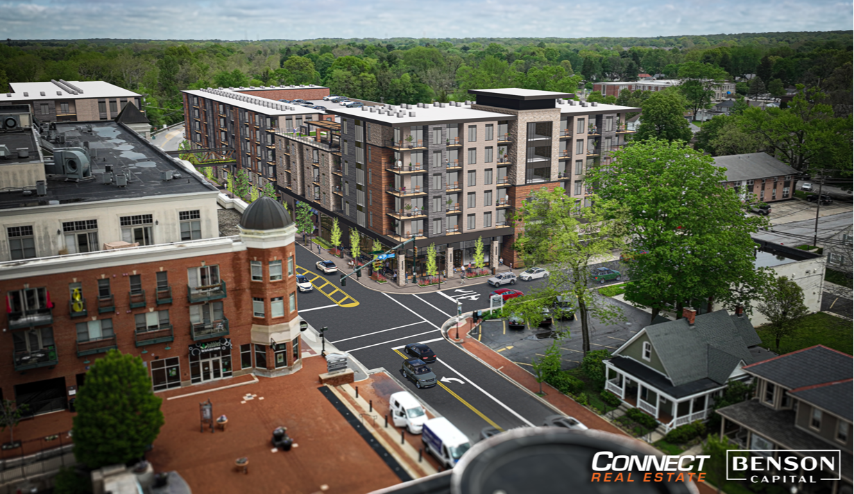 Birds Eye View Looking North East