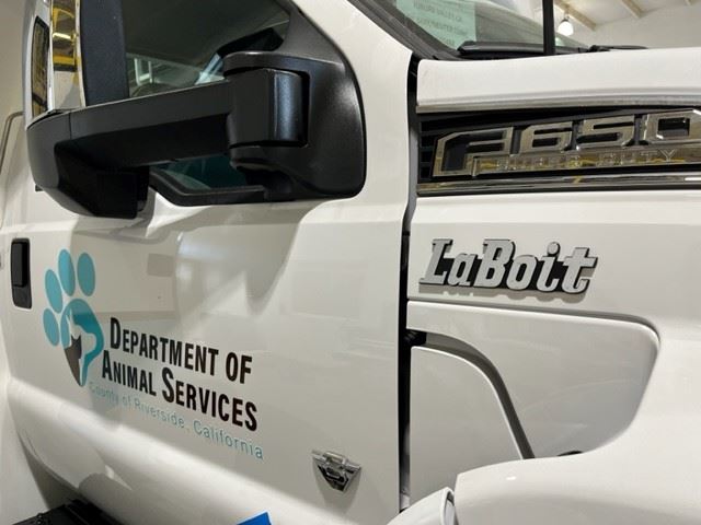 La Boit Animal Services Truck