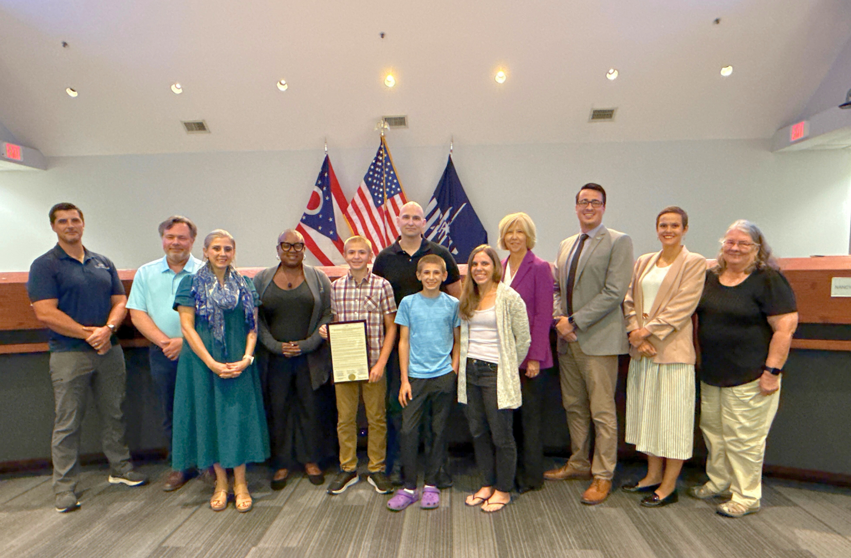 Council presenting A JOINT RESOLUTION AND PROCLAMATION TO HONOR AND RECOGNIZE KILLIAN SULLIVAN